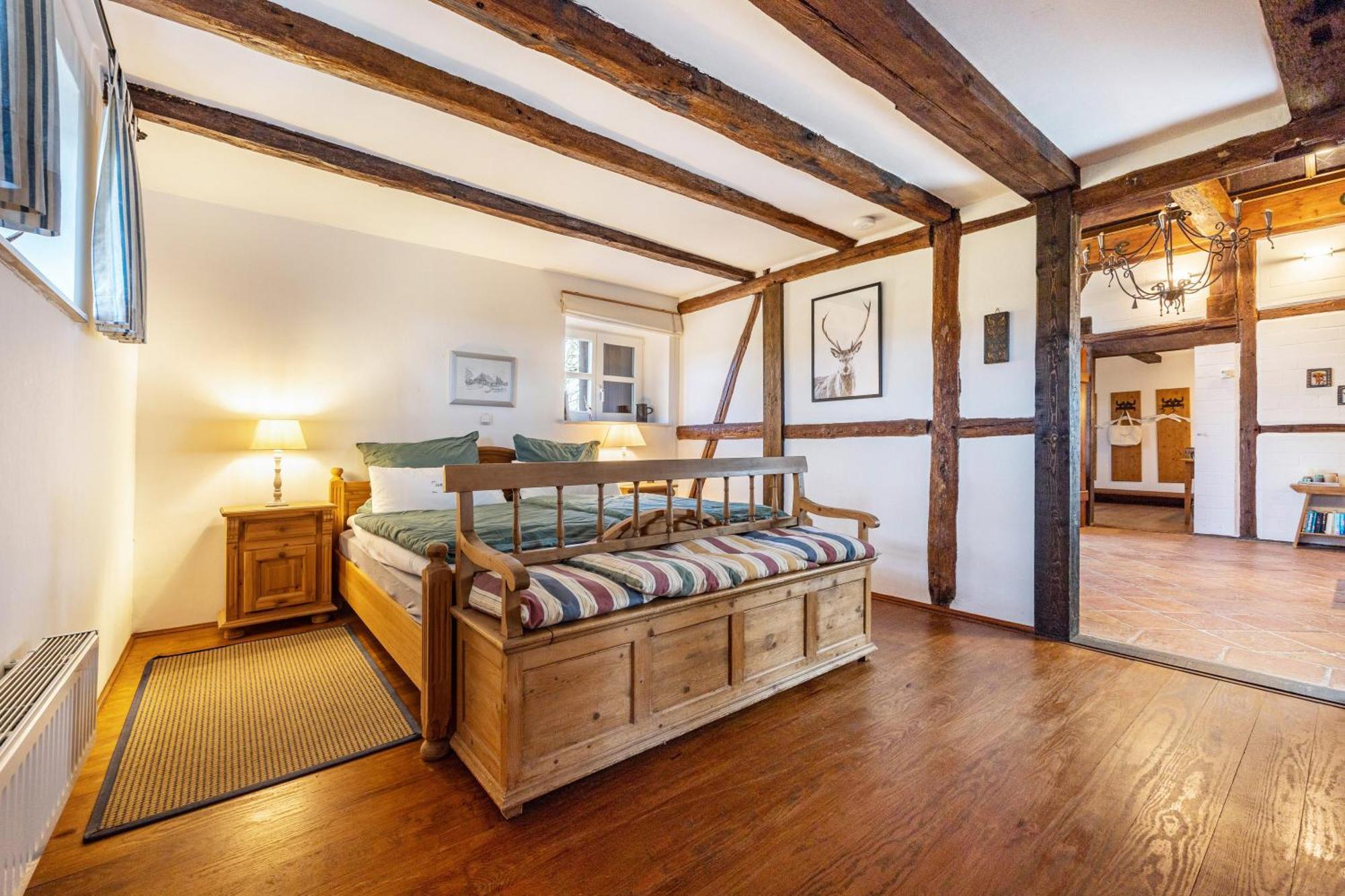 Ferienwohnung Juttashof Camin Esterno foto