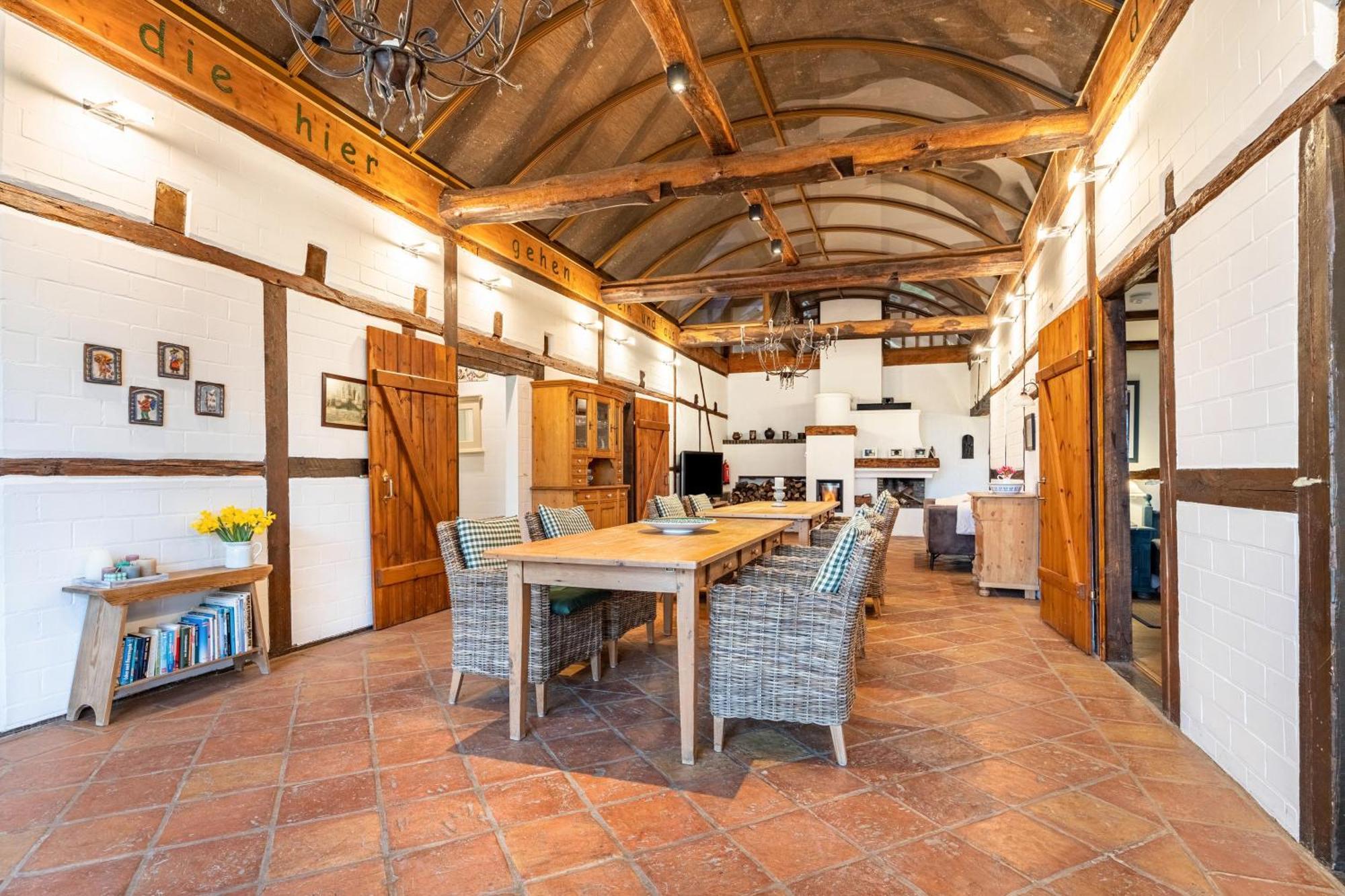 Ferienwohnung Juttashof Camin Esterno foto