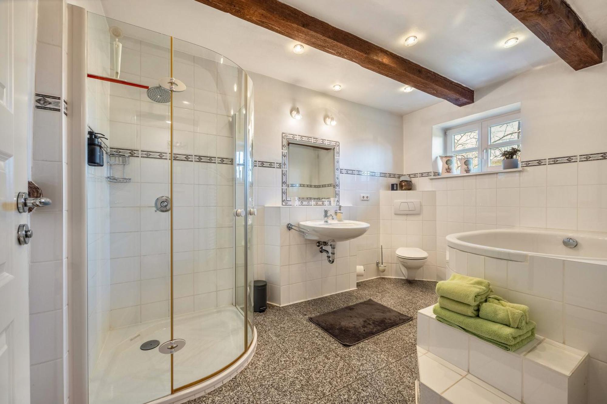 Ferienwohnung Juttashof Camin Esterno foto