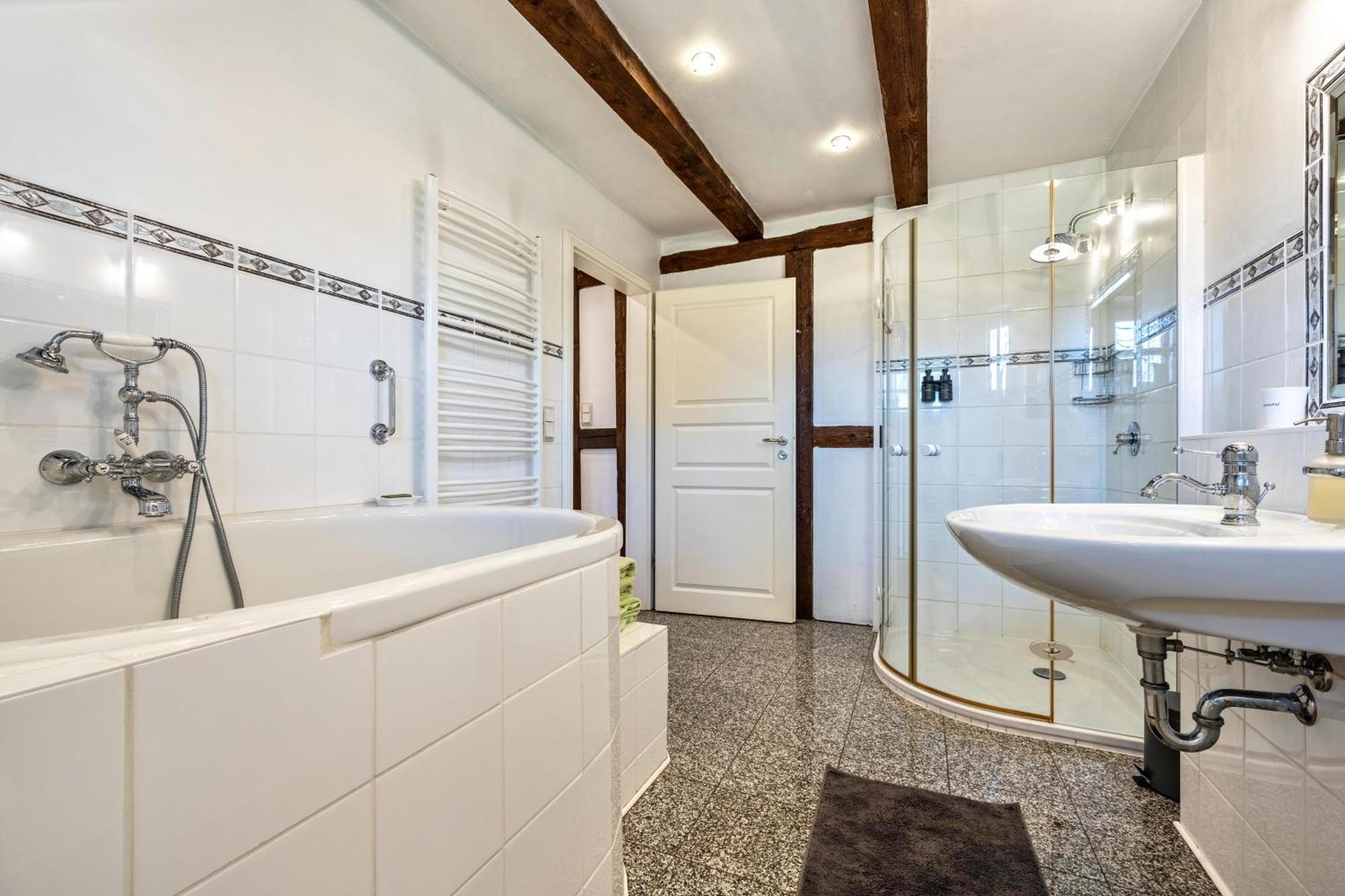 Ferienwohnung Juttashof Camin Esterno foto