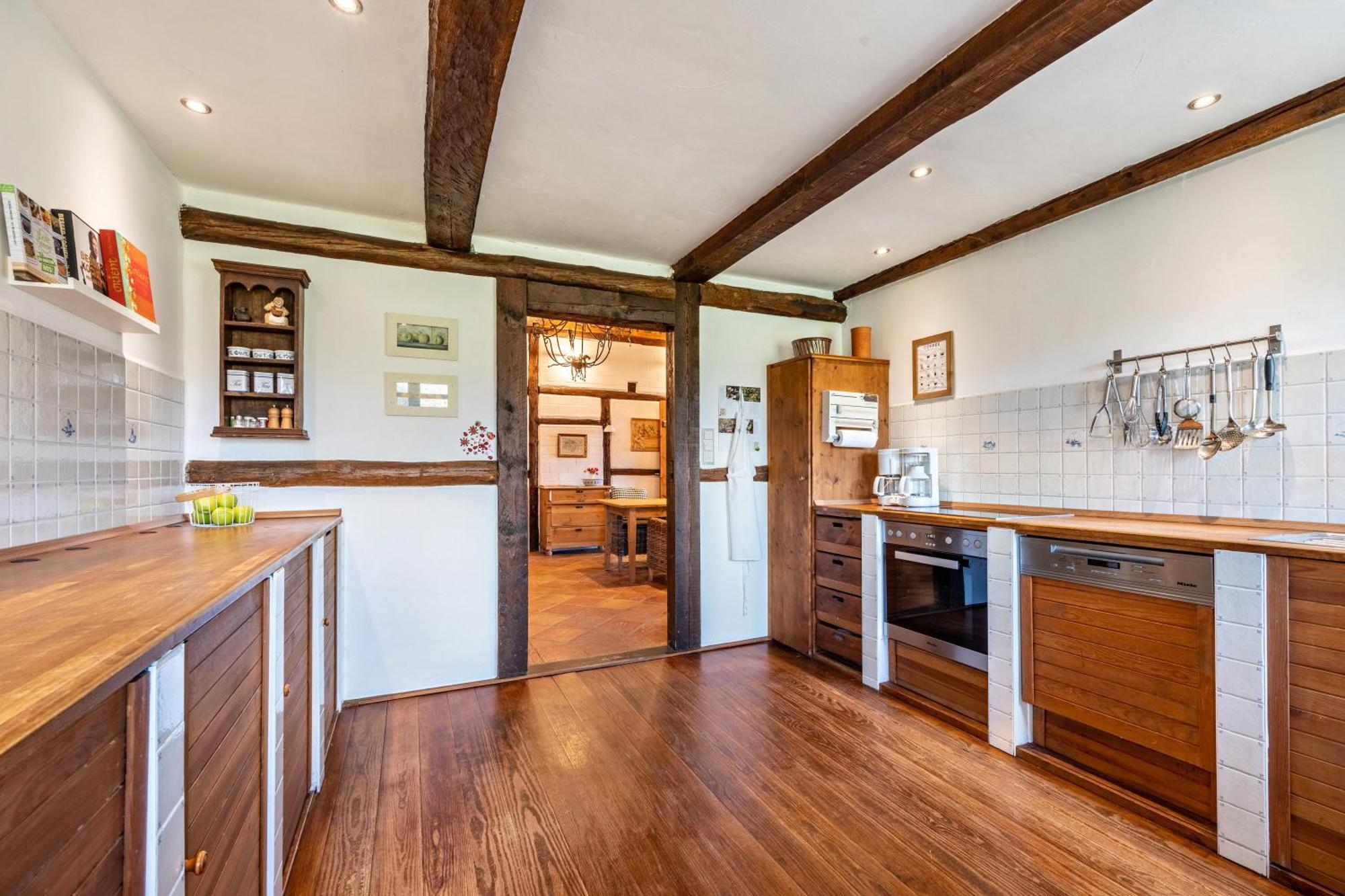 Ferienwohnung Juttashof Camin Esterno foto